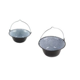 BOGRÁCS TÁLALÓ ZOMÁNCOZOTT 16CM 800ML 1DB