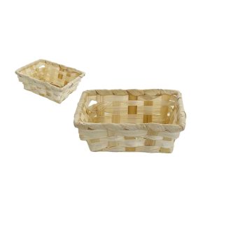 Bambusz Kosár Natúr 5220 - 15,5*11*H6cm