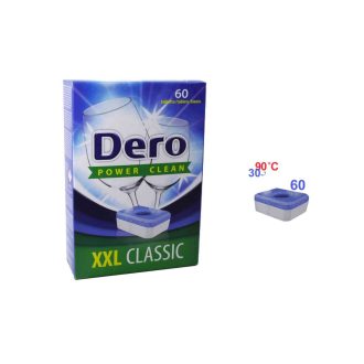 Mosogatógép Tabletta Dero Classic 60 Darabos 