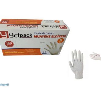 Vizsgálókesztyű Latex/100 S  
