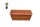 Virágláda+Alátét Terracotta 40CM 6L 1DB