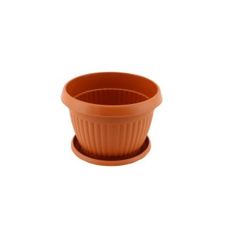 Cserép Bella Nr.3+Alátét 20cm 