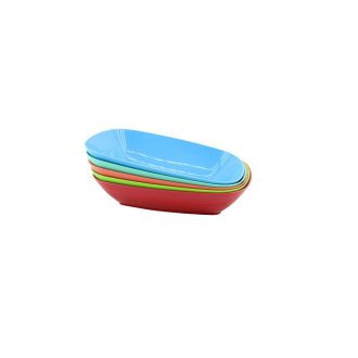 Tál Snack Színes Nr.1 / 300ml 11*14*4cm 