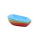 Tál Snack Színes Nr.2 / 600ml 14*18*4cm