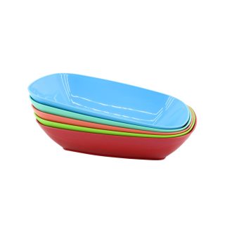 Tál Snack Színes Nr.3 / 1.3 Literes 18*25*5cm 