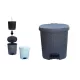 SZEMETES PEDÁLOS RATTAN 18L 1DB