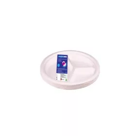 Nádcukor Tányér 25CM 3 Részre Osztott 50DB