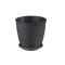 Cserép+Alátét Rattan 16 Literes Wenge (11/#)