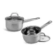 Edenberg lábas inox üveg fedővel 16CM EB-6013 1DB