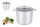 Edenberg fazék inox üveg fedővel 8,6L 24CM EB-544N 1DB