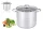 Edenberg fazék inox üveg fedővel 12,9L 28CM EB-546N 1DB