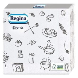 Szalvéta Regina Grill 3 Rétegű 33*33cm 15 Darabos