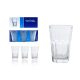 CASABLANCA POHÁR ÜVEG 300ML 3DB