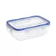 TÁROLÓDOBOZ SZÖGLETES ALACSONY PATENTZÁRAS K329 1000ML 1DB