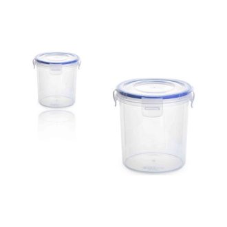 Tároló Doboz Kerek Patentzáras 1000ml K334