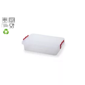 TÁROLÓDOBOZ SZÖGLETES LAPOS FÜLLEL 750ML K116 1DB