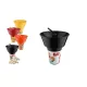 POHÁR POPCORN KOSÁRRAL TP564 1DB