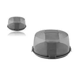 TORTABÚRA KEREK ÁTTETSZŐ MŰANYAG 31CM TP725 1DB