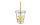 POHÁR SZÍVÓSZÁLLAL VÍZTISZTA TWEETY 440ML TP554-53 1DB