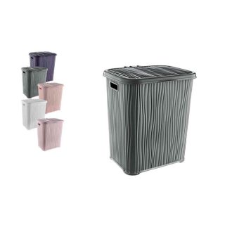 Szennyestartó Szögletes 48 Literes Wavy L037 (12/#)