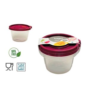 Ételes Tároló Doboz Szett Kerek 3 Darabos 3*1230ml BG-661
