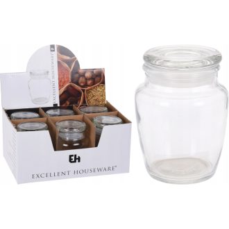 Tároló Üveg 150ml Kerek CD1000130 