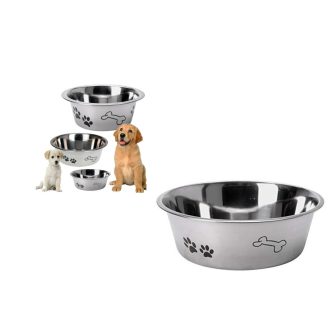 Kutyatál Dekoros Inox 16cm A12650130 
