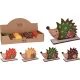 Süni dekoráció filc anyagból 11*8CM DH8900850 (16/GY_96/#)