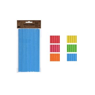 Szívószál Papír 16 Darabos RT1300010