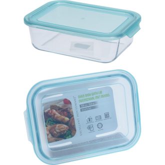 Tároló Doboz Szögletes Üveg 1500ml CD0000030 