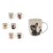 Bögre Porcelán Állatos 350ml Q75600500/Q75600630 