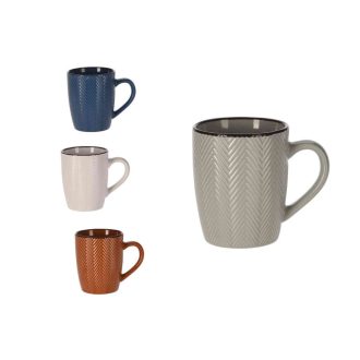 Bögre Kerámia 370ml Egyszínű Vegyes Színekben Q97000220