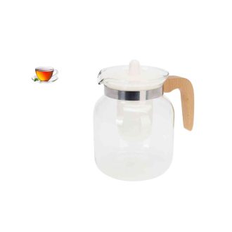   Teakanna Hőálló Üveg Filterrel 1.5 Literes Fehér C80652410