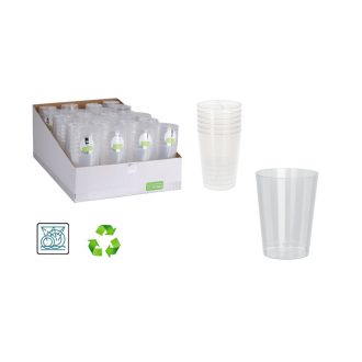   Party Pohár Vizes Műanyag Áttetsző 280ml 6 Darabos 178000620