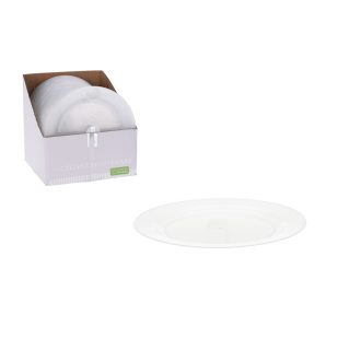   Party Tányér Műanyag Áttetsző Dia 23cm 4 Darabos 178000640 