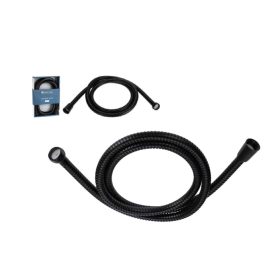 Zuhany Gégecső 1.5 Méteres Matt Fekete CF6000160 (12/#)