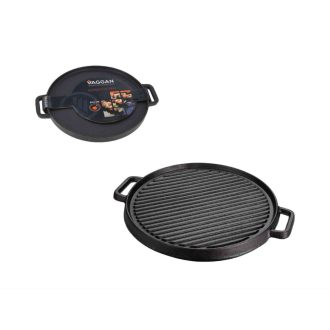 Öntöttvas BBQ/Plancha 30cm C83502000