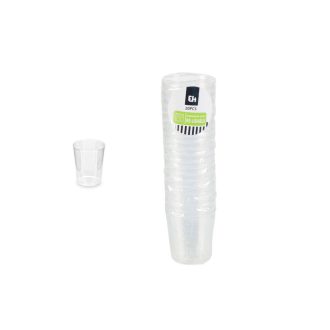   Party Pohár Stampedlis Műanyag Átlátszó 30ml 20 Darabos 178000670