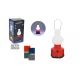KEMPING LÁMPA LED SZÍNES 8X8X16,5CM CY8001960 1DB
