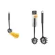 SPAGETTI KISZEDŐ FEKETE 30CM 404002970 1DB