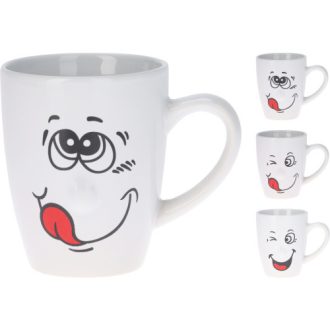 Bögre Kerámia Smile 310ml Q01000030 