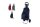 BEVÁSÁRLÓKOSÁR TEXTIL GURULÓS 33L CM6000030 1DB